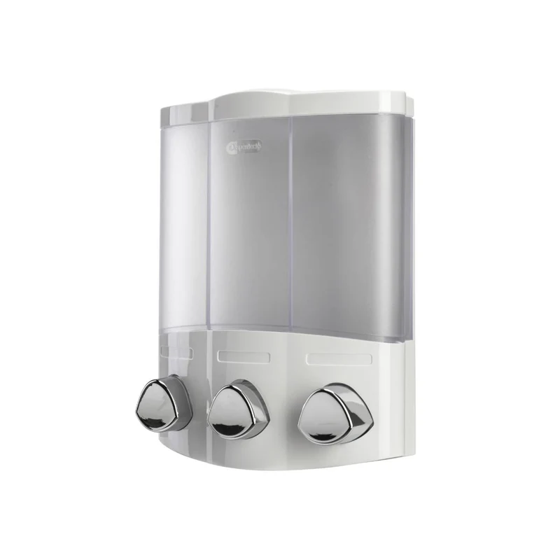 Croydex Euro Dispenser Trio - White