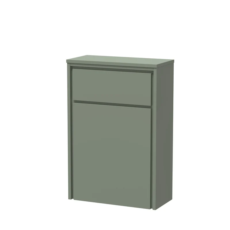 Lille 550mm Floor Standing WC Unit - Fern Green Matt