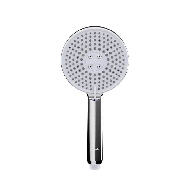 Aqualisa Smart Glo Digital Shower - Dual Outlet with Riser Rail and Fixed Wall Head (Concealed) Gravity Pumped - Chrome
