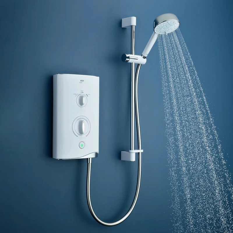 Mira Sport 9.0kW Electric Shower - White/Chrome