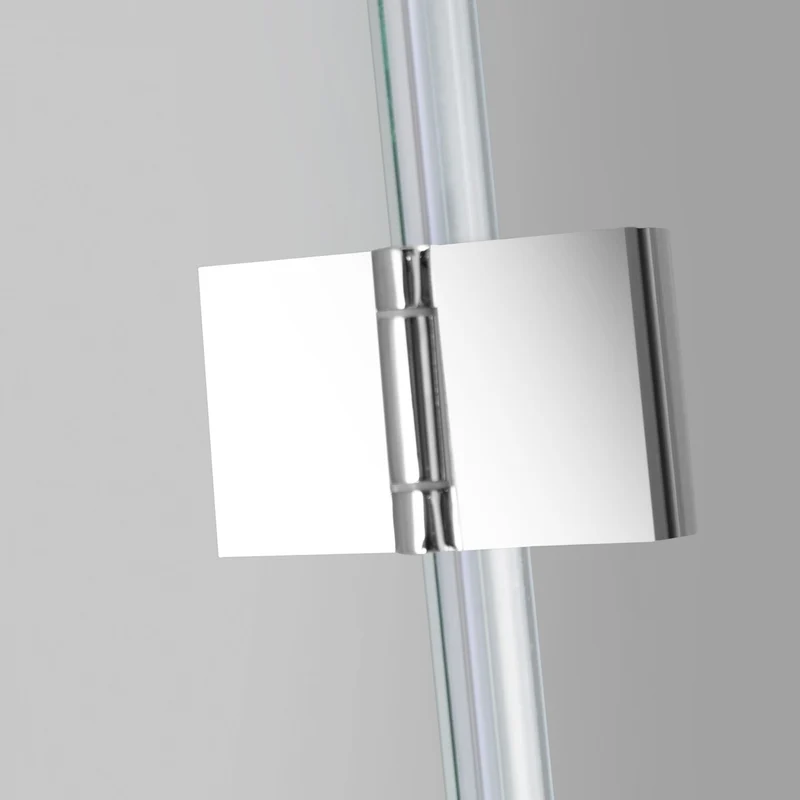 Douche (Base et Vitres inclus) chrome 36"X36" en coin