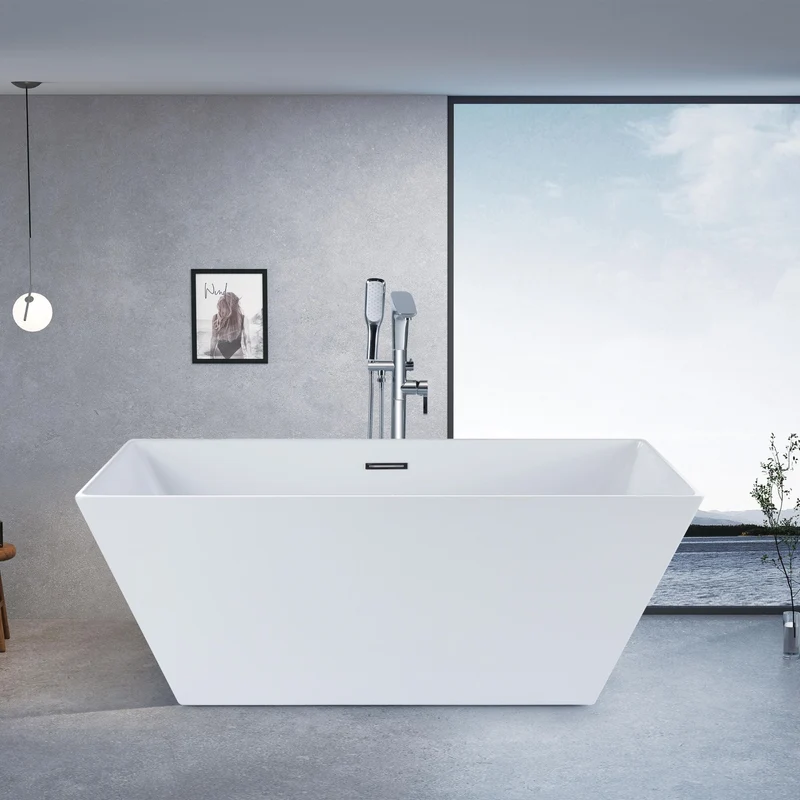 Bain auto-portant Louis 59" X 30" X 23"