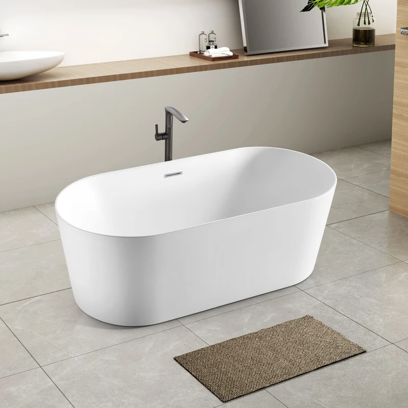 Bain auto-portant Juliette 59" X 30" X 23"