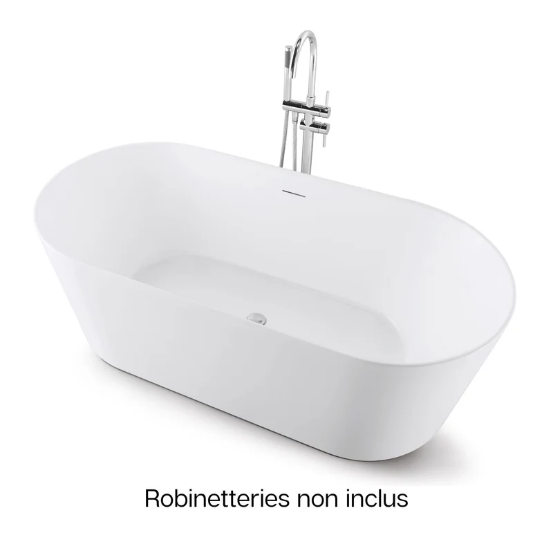 Bain auto-portant Juliette 59" X 30" X 23"