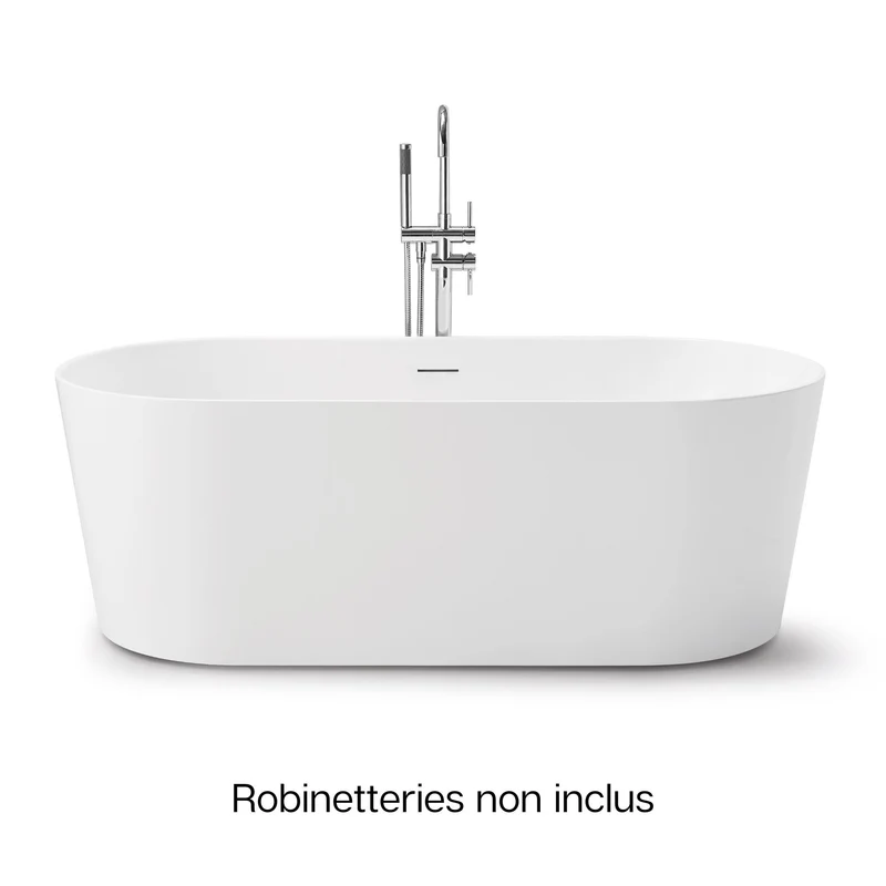 Bain auto-portant Juliette 59" X 30" X 23"