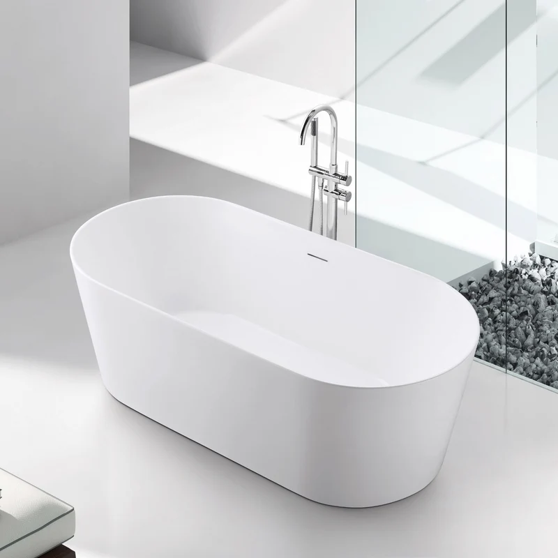Bain auto-portant Juliette 59" X 30" X 23"
