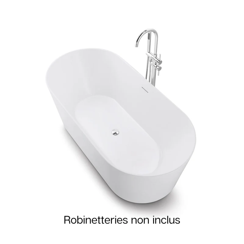 Bain auto-portant Juliette 59" X 30" X 23"