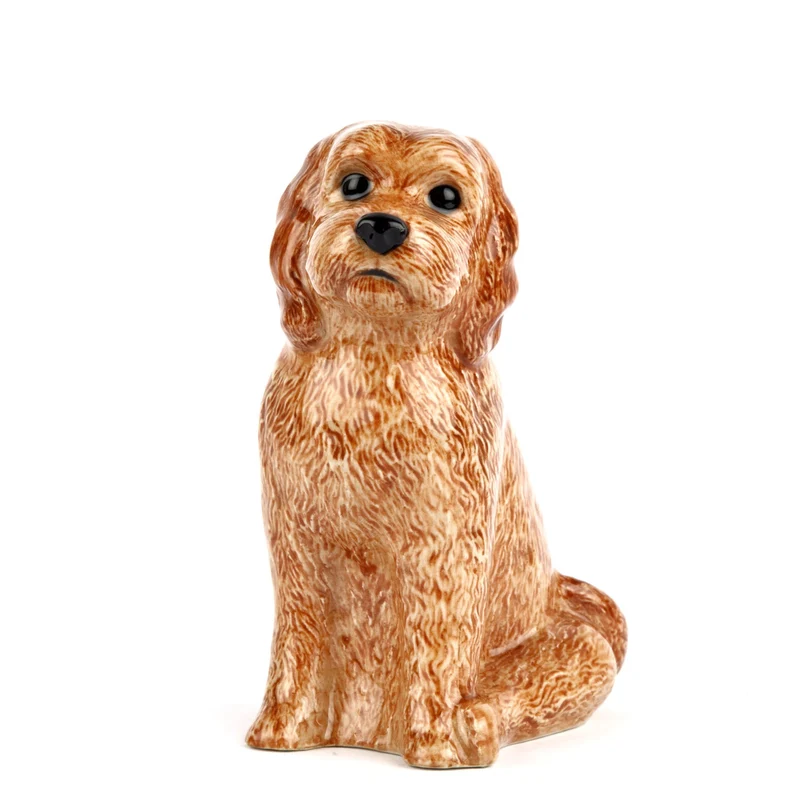 Cockapoo vase i stentøj – Quail