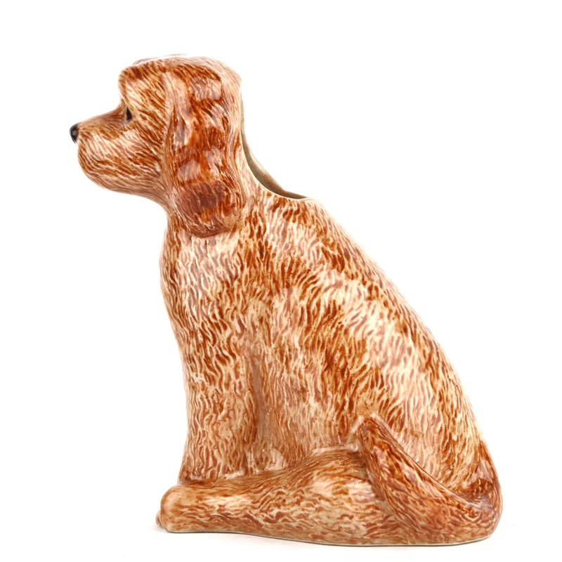 Cockapoo vase i stentøj – Quail