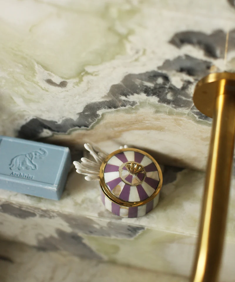Scarlett circus krukke i messing – Doing Goods