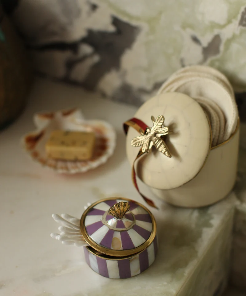 Scarlett circus krukke i messing – Doing Goods
