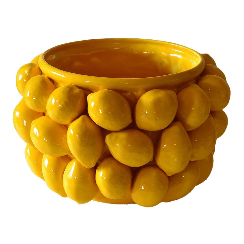 Citron potteskjuler i keramik – 20x30 cm