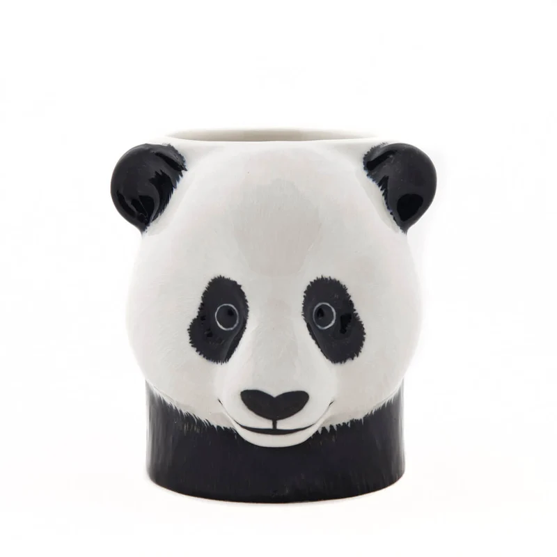 Panda vase i stentøj, lille – Quail