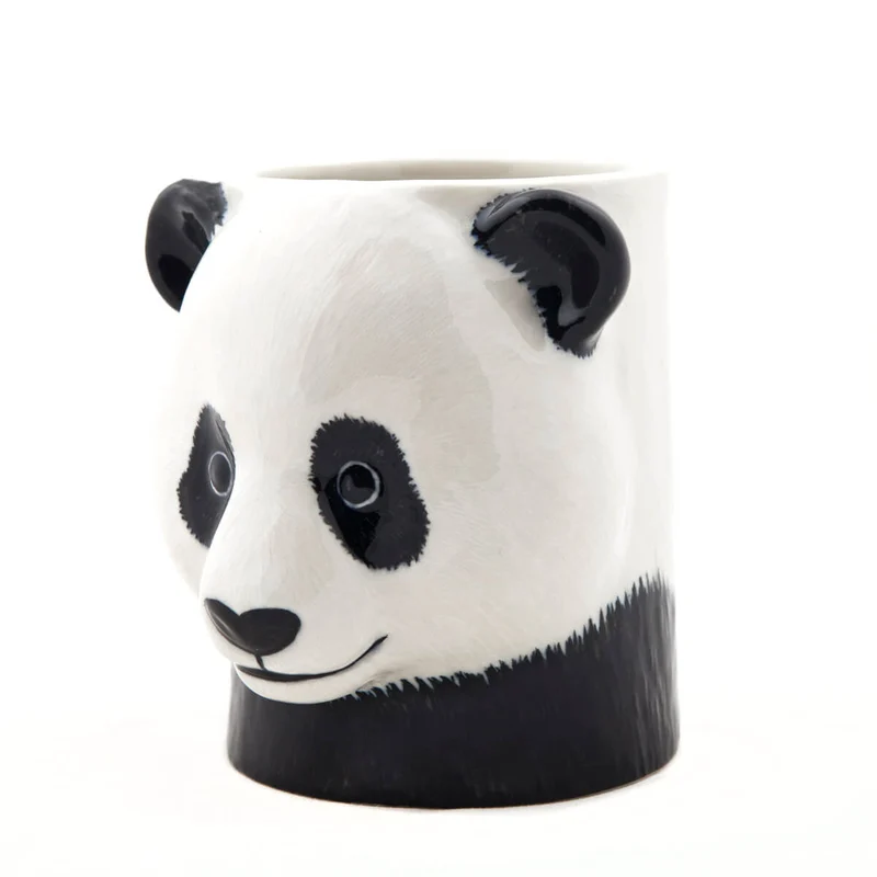 Panda vase i stentøj, lille – Quail