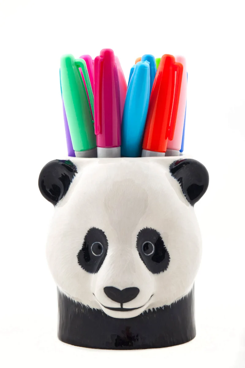 Panda vase i stentøj, lille – Quail