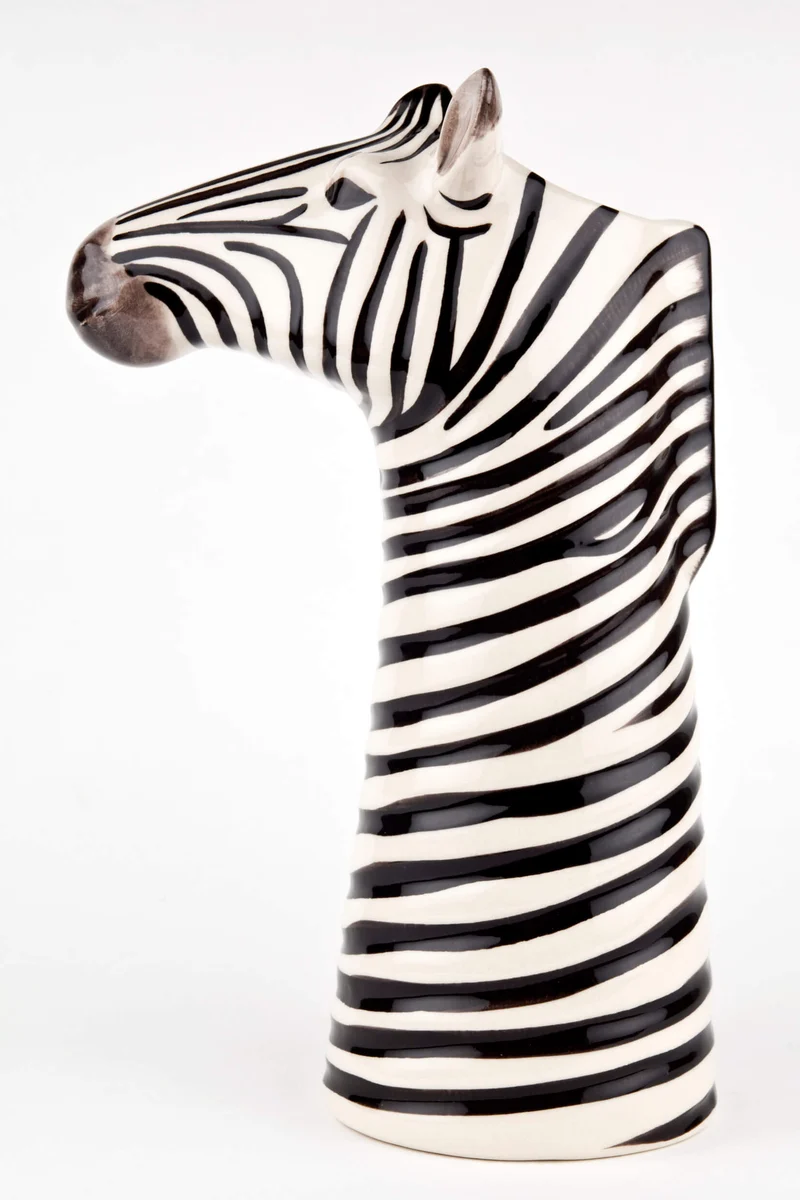 Zebra vase i stentøj – Quail