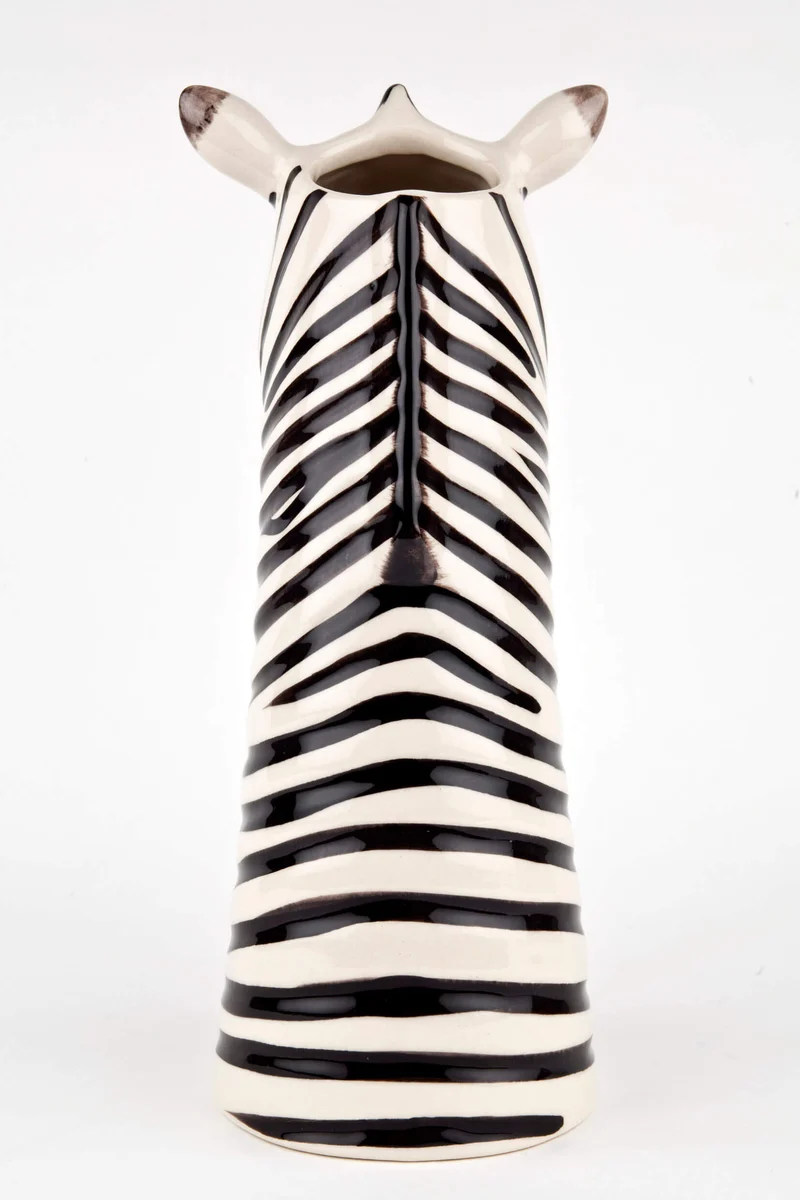 Zebra vase i stentøj – Quail