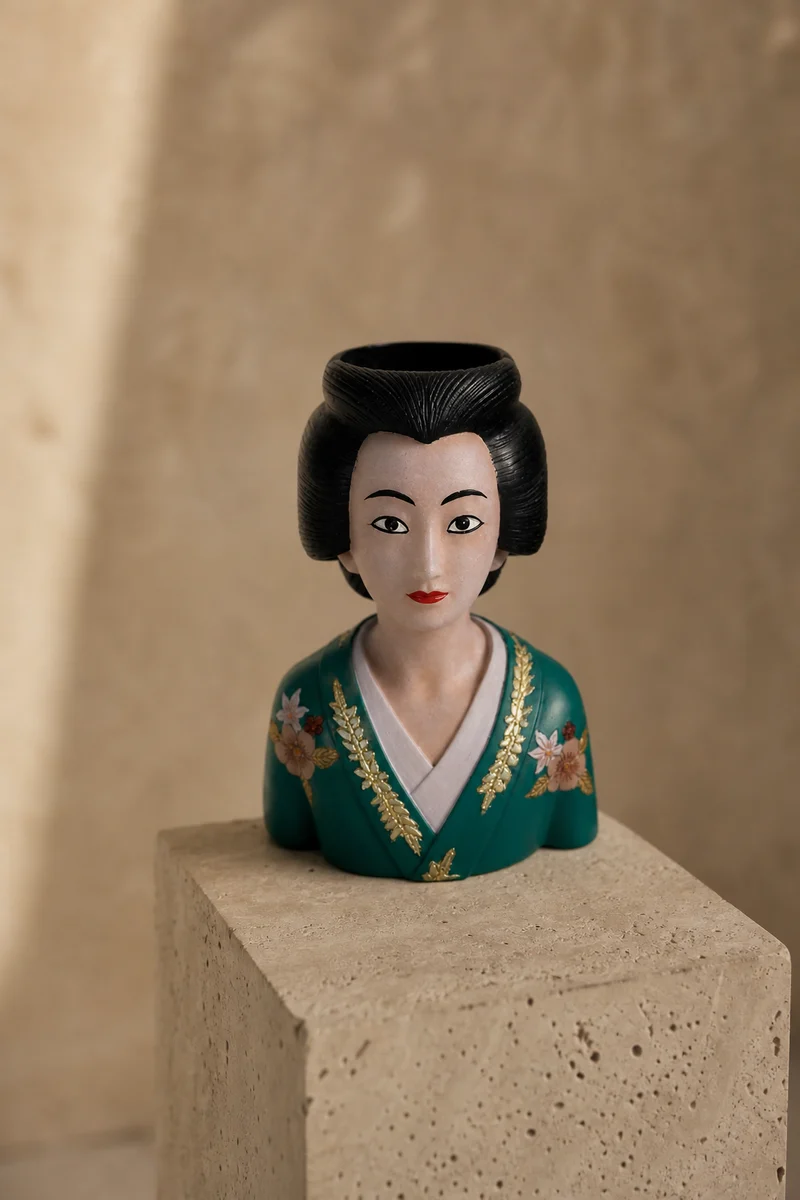 Geisha vase