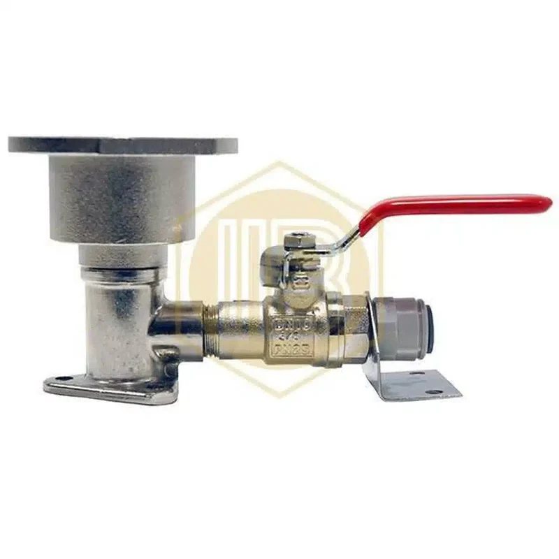 Cabezal de autolimpieza con llave KeyKeg con John Guest 3/8"