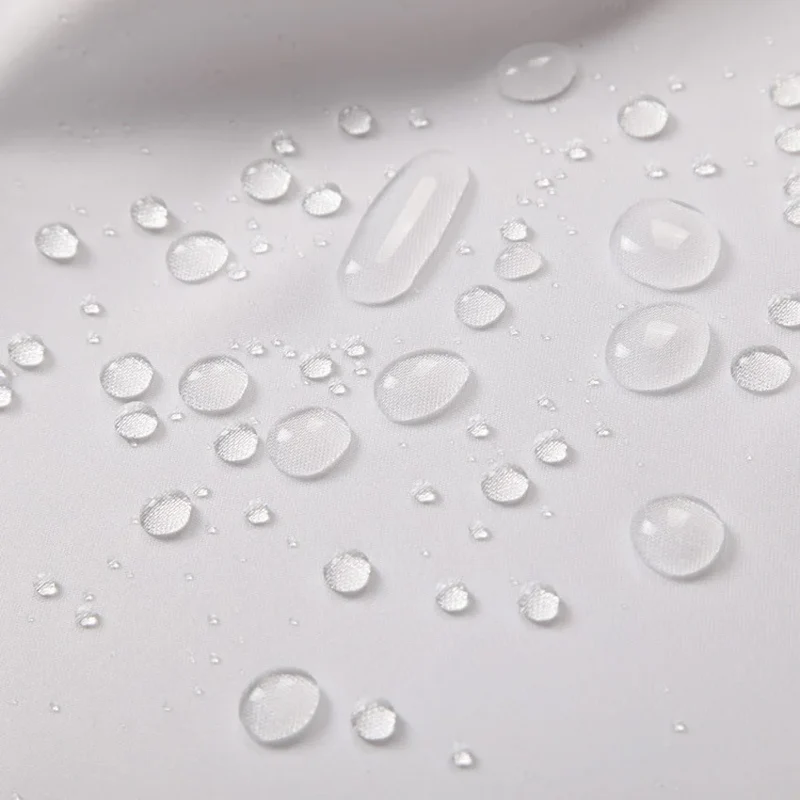 Rideau de douche blanc opaque
