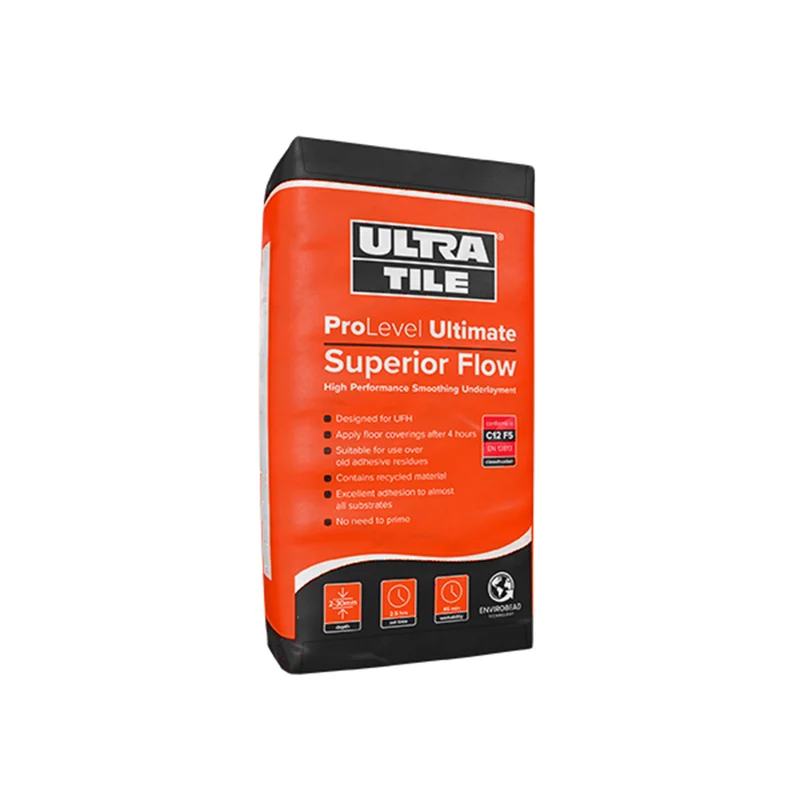 UltraTile ProLevel Ultimate Semi-Rapid Superior Flow Flexible Self Leveling Compound - 20kg