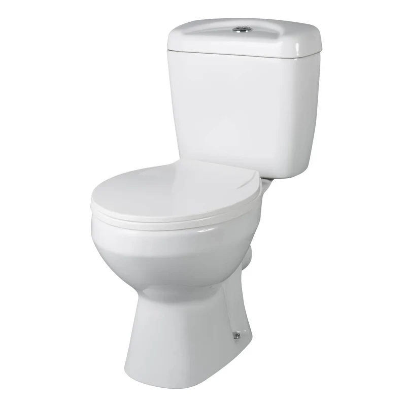 Nuie Melbourne Close Coupled Toilet & Standard Toilet Seat