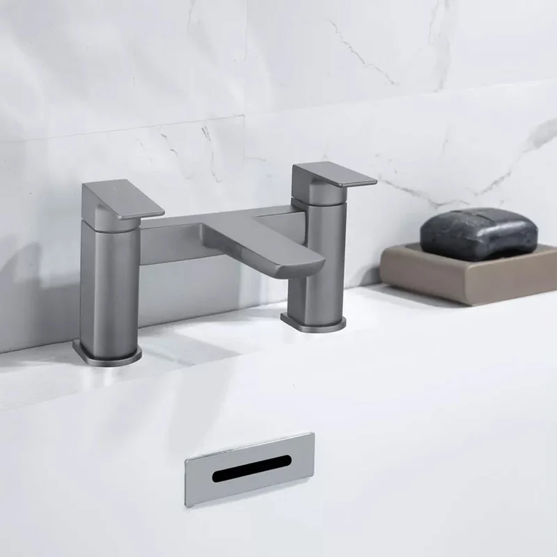 Eliseo Ricci Vesu II Bath Filler - Gunmetal