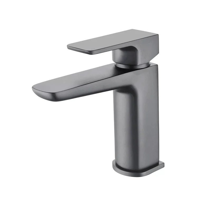 Eliseo Ricci Vesu II Basin Mono with Click Waste - Gunmetal