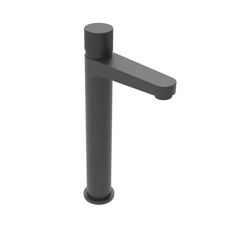 Flauto Tall Basin Tap - Black