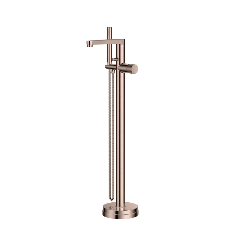 Flauto Freestanding Bath Shower Mixer - Brushed Bronze