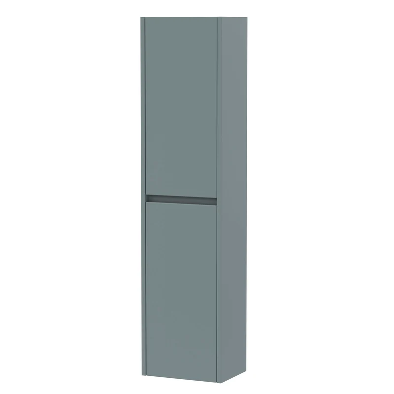 Havana 350mm Wall Mounted Tall Unit - Coastal Grey Matt