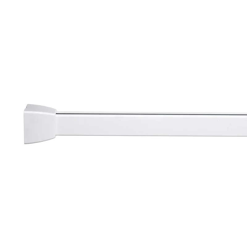 Croydex Profile 800 L-Shaped Rail 915x915 - White