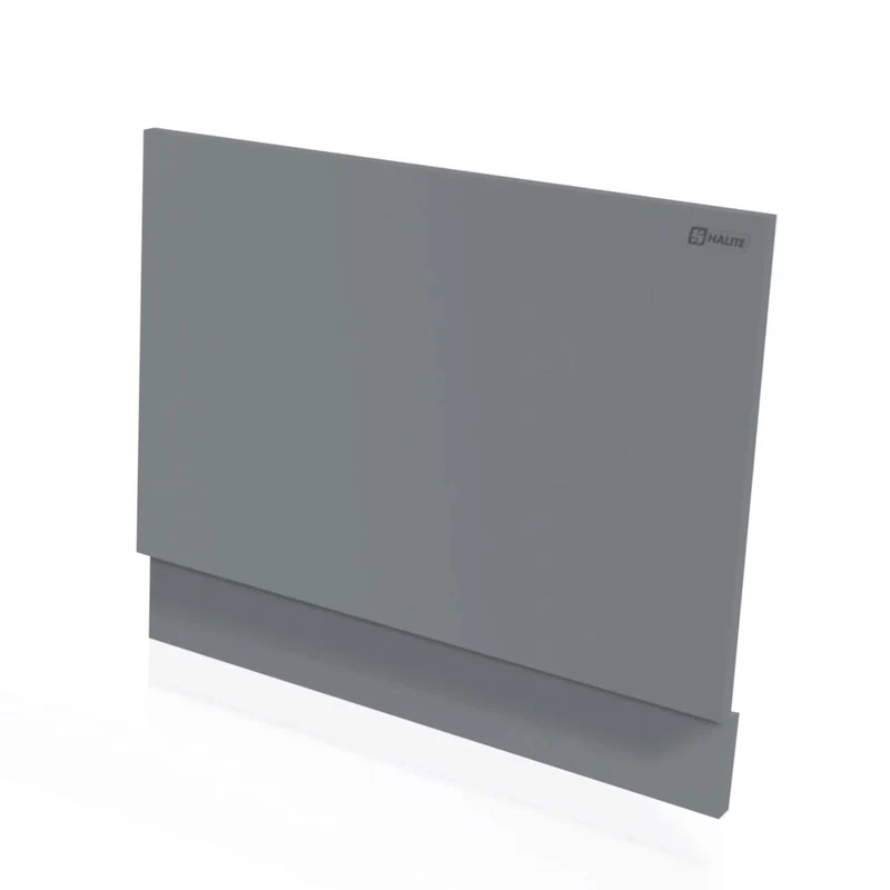 Halite 750mm End Bath Panel - Grey Matt