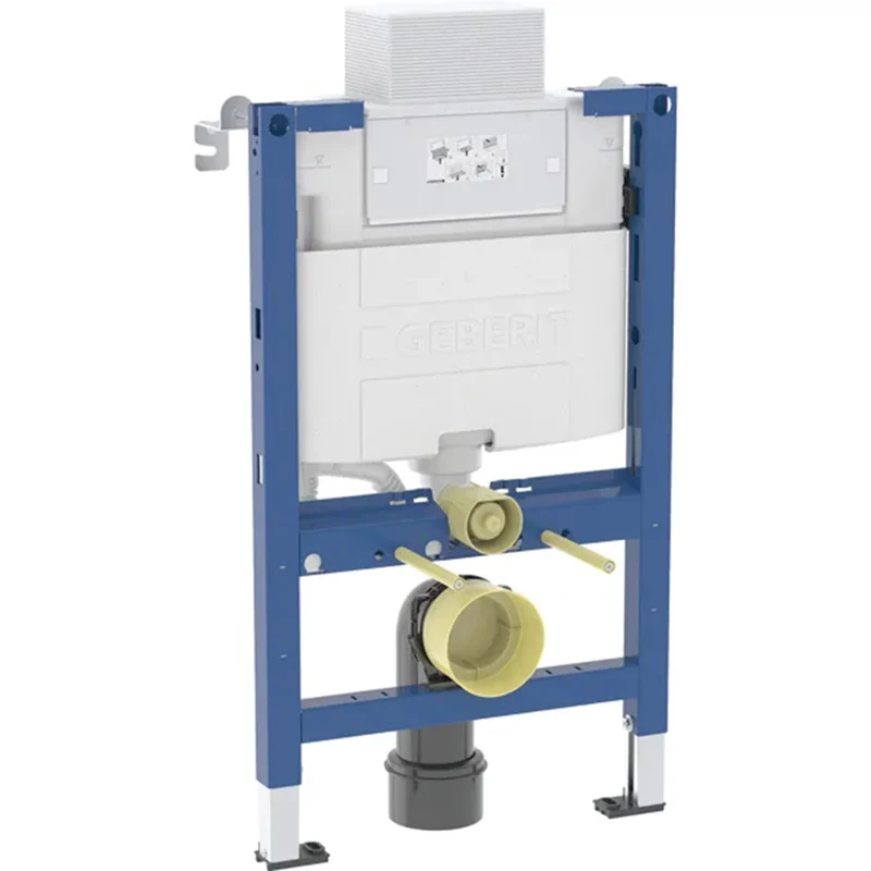 Geberit Duofix Element for Wall Hung WC with Alpha Concealed Cistern 120mm - 820mm High