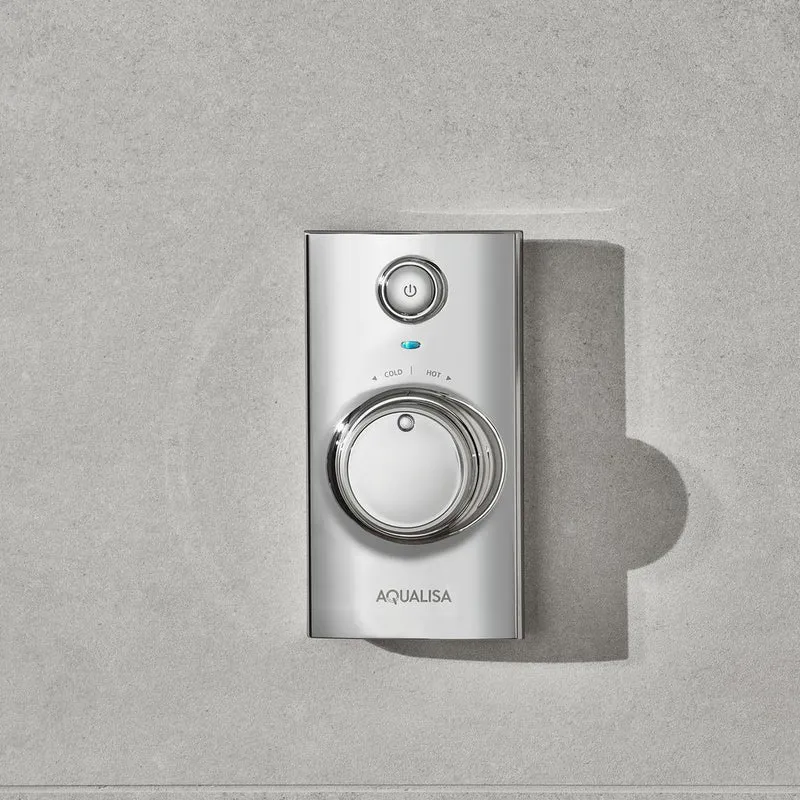 Aqualisa Visage Q Smart Shower Concealed With Fixed Head - Hp/Combi