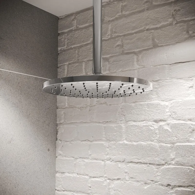 Aqualisa Unity Q Smart Shower Concealed With Adj And Ceiling Fixed Head - Gravity Pumped