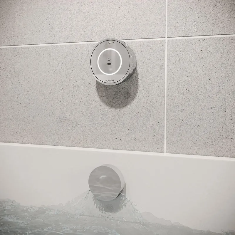 Aqualisa Unity Q Smart Shower Concealed With Bath Fill - Gravity Pumped
