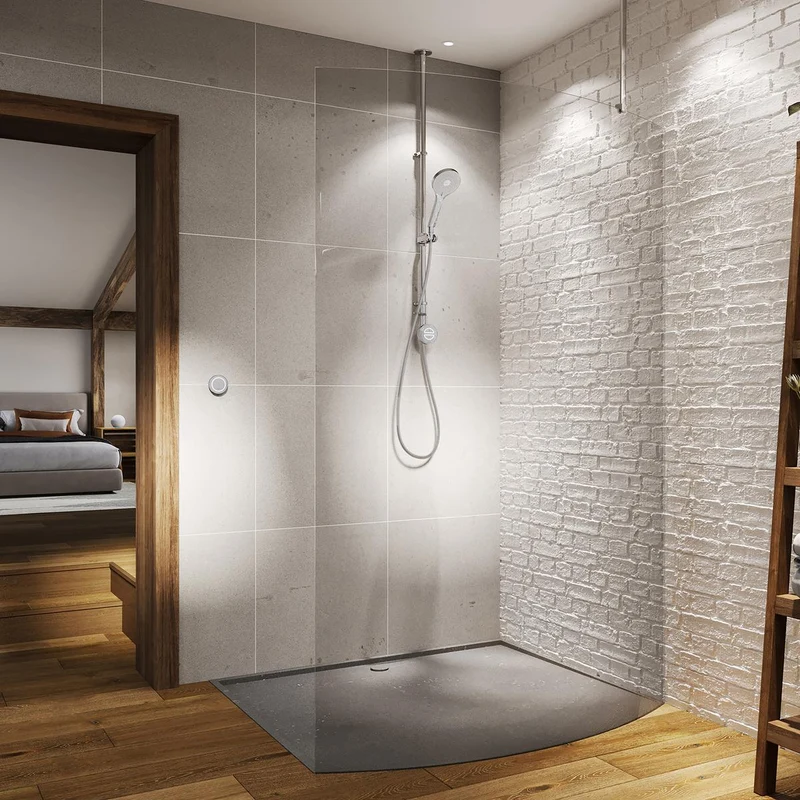 Aqualisa Unity Q Smart Shower Exposed With Adj Head - Hp/Combi