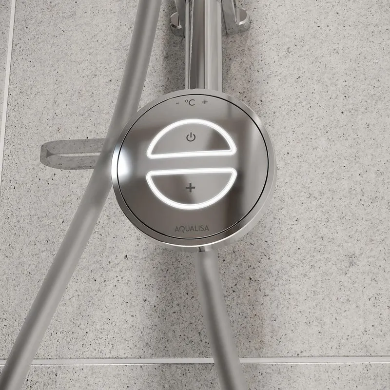 Aqualisa Unity Q Smart Shower Exposed With Adj Head - Hp/Combi