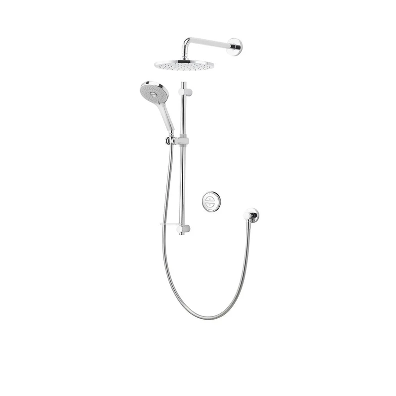 Aqualisa Unity Q Smart Shower Concealed With Adj And Wall Fixed Head - Hp/Combi