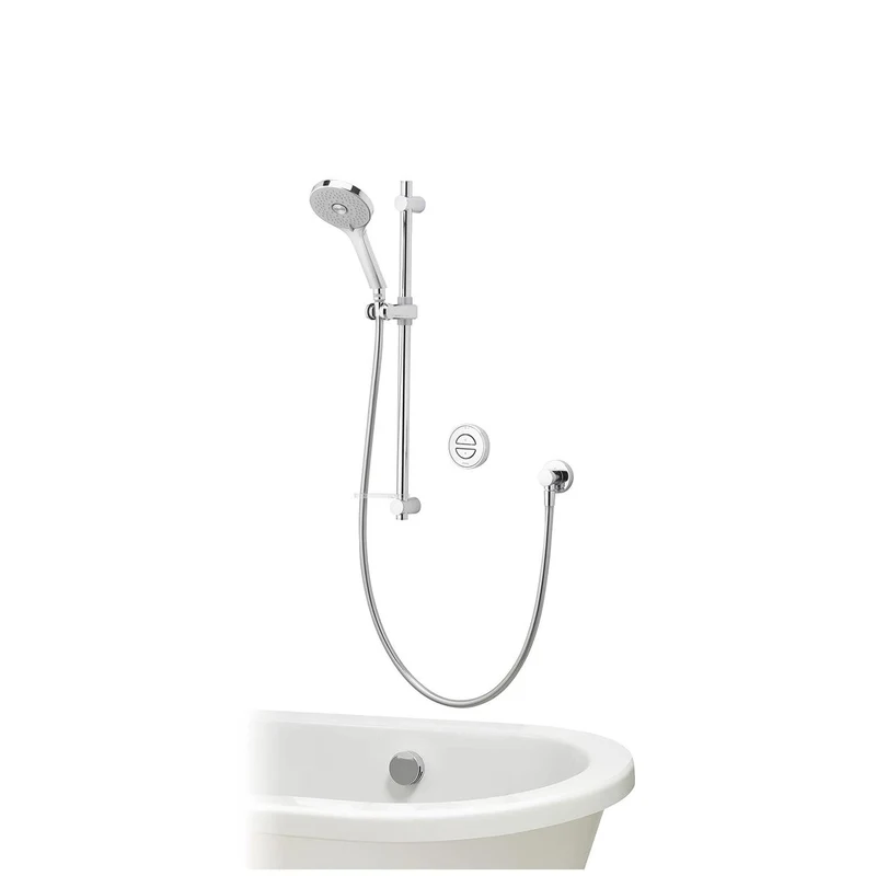Aqualisa Unity Q Smart Shower Concealed With Adj Head And Bath Fill - Hp/Combi