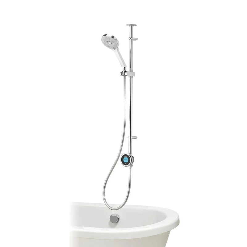Aqualisa Optic Q Smart Shower Exposed With Bath Fill - Gravity Pumped
