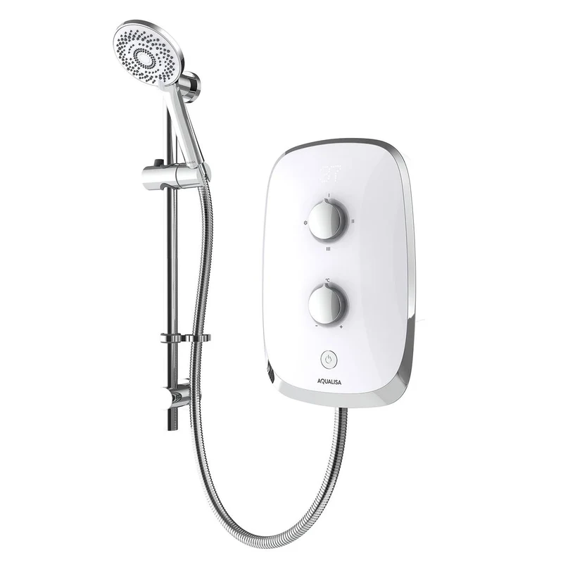 Aqualisa Emotion White/Chrome 9.5Kw
