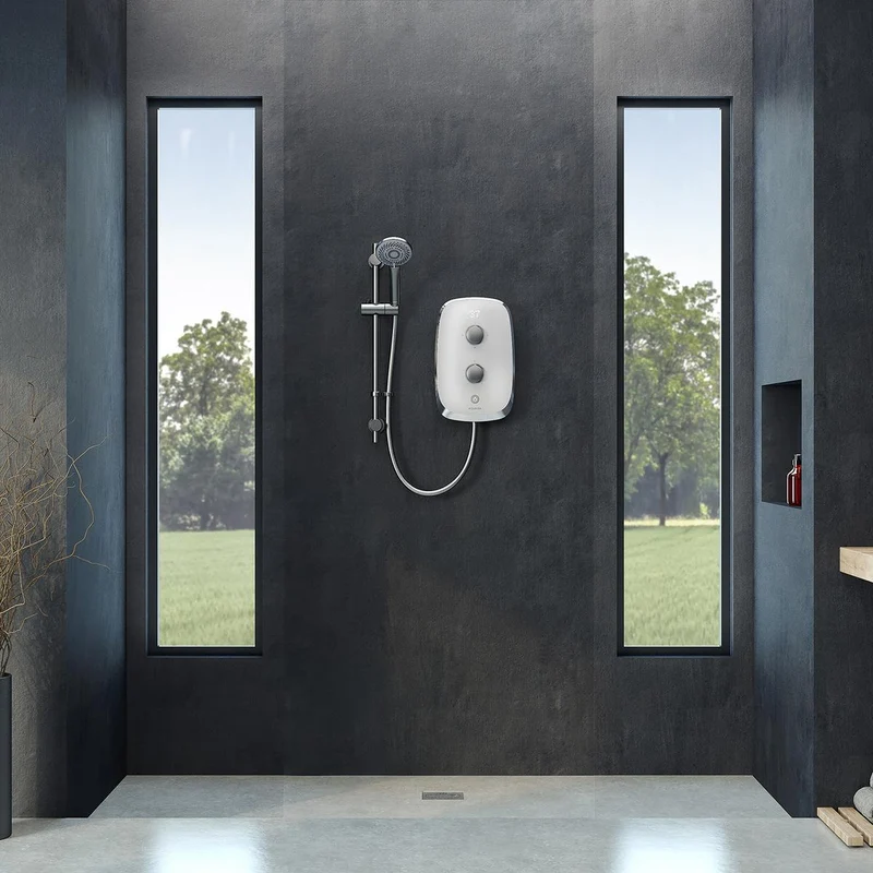 Aqualisa Emotion White/Chrome 8.5Kw