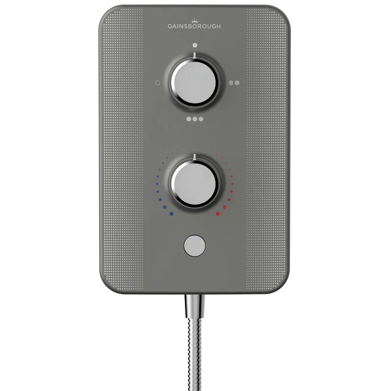 Aqualisa Gainsborough Slim Duo 9.5Kw - Titanium Grey