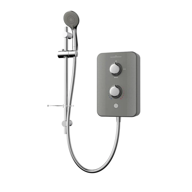 Aqualisa Gainsborough Slim Duo 9.5Kw - Titanium Grey