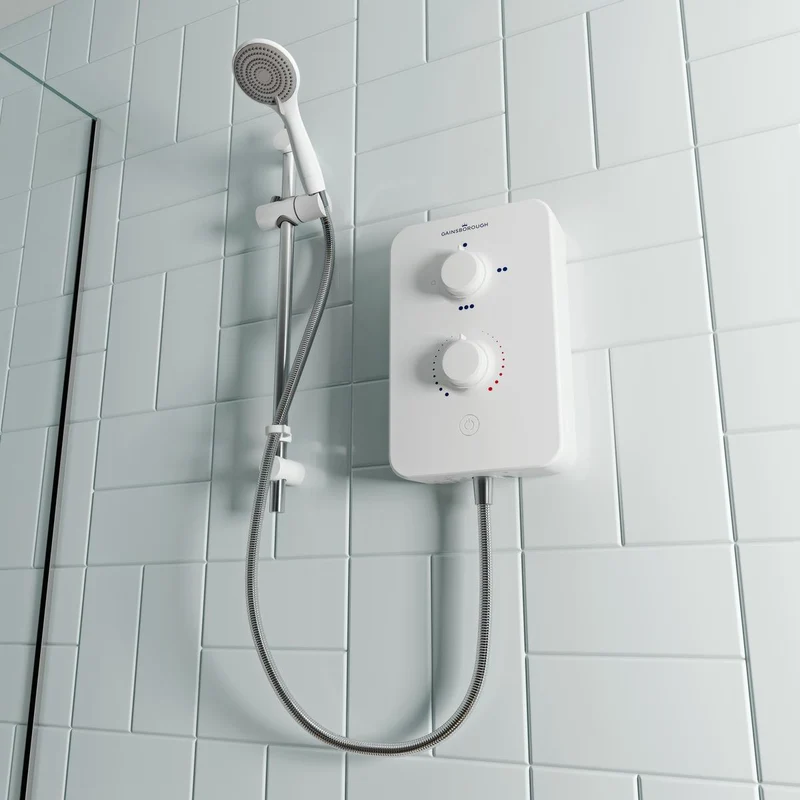 Aqualisa Gainsborough Slim Duo 8.5Kw - White