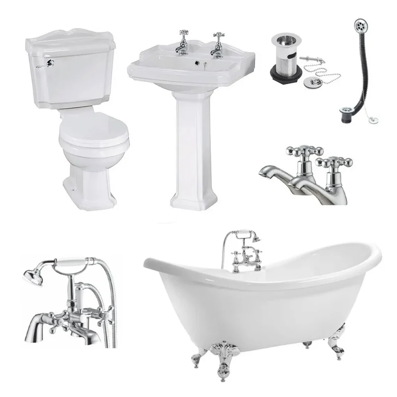 Legend Slipper Freestanding Bath Suite