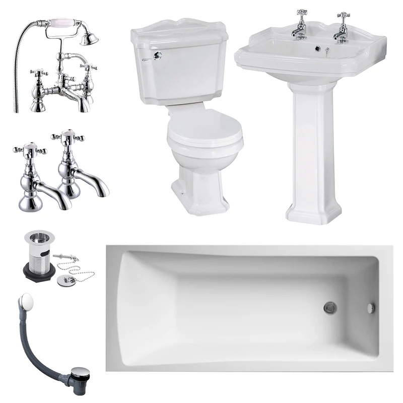 Legend Complete Traditional Bathroom Suite