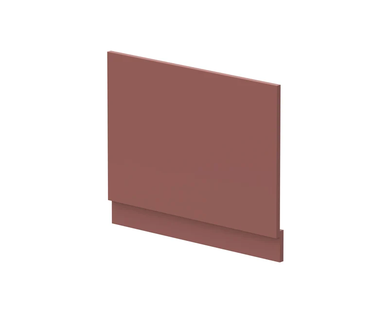 700mm Bath End Panel - Smoked Red Satin